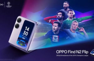 OPPO abre una Pop-up Store en Londres con el Find N2 Flip, el smartphone oficial de la UEFA Champions League