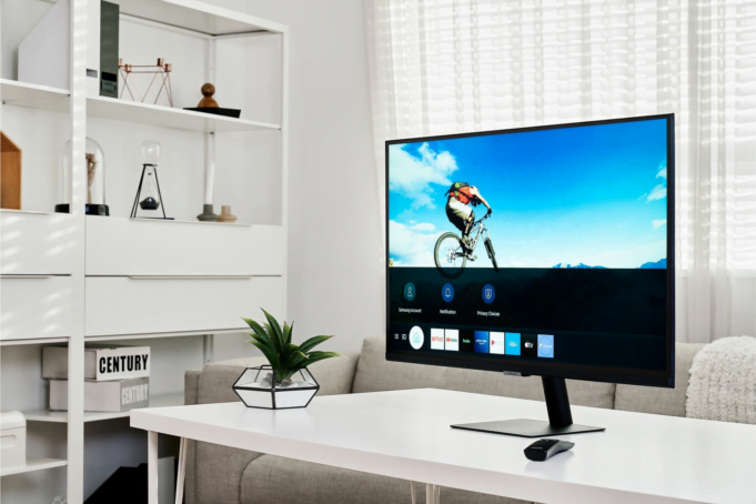 Samsung Smart Monitor M8: la pantalla todo en uno para trabajo y entretenimiento en casa Smart Monitor M8 de Samsung