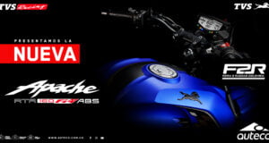 Tres novedades llenas de tecnología serán exhibidas por Auteco de la línea TVS en la Feria de las Dos Ruedas