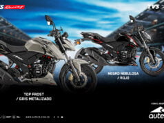 Tres novedades llenas de tecnología serán exhibidas por Auteco de la línea TVS en la Feria de las Dos Ruedas