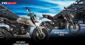 Tres novedades llenas de tecnología serán exhibidas por Auteco de la línea TVS en la Feria de las Dos Ruedas