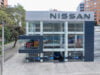 La vitrina de Nissan ubicada en la zona rosa de Bogotá renueva su imagen