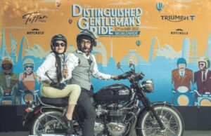 The Distinguished Gentleman’s Ride la icónica rodada internacional por la salud masculina, llega a Colombia de la mano de Triumph