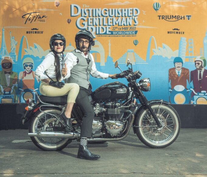 The Distinguished Gentleman’s Ride la icónica rodada internacional por la salud masculina, llega a Colombia de la mano de Triumph