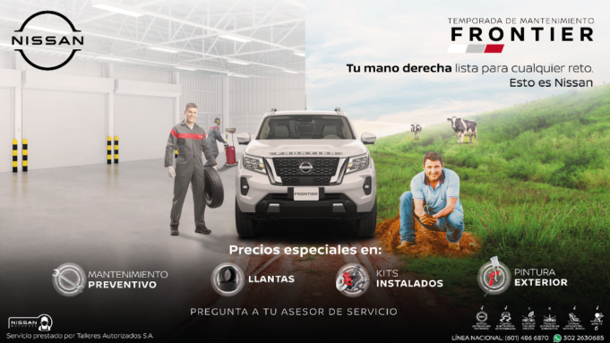 Grandes beneficios en mantenimientos durante campaña posventa Temporada Nissan Frontier