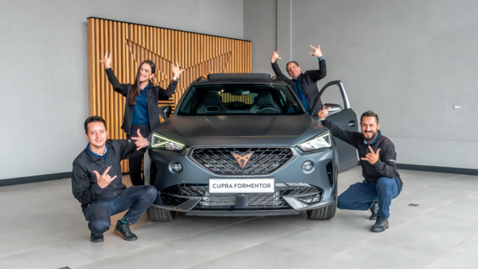 CUPRA Garage with SEAT: Un formato de ventas excepcional en Colombia