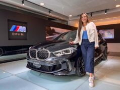 Camila Osorio ya tiene su BMW M 135i.