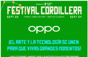 OPPO y Movistar patrocinadores de la edición 2023 del festival Cordillera