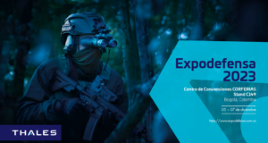 Innovaciones en sistemas de ciberseguridad, gestión del tráfico aéreo, vigilancia costera, defensa aérea, sistemas espaciales y navales, la propuesta de Thales en Expodefensa 2023