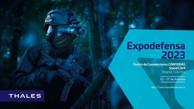 Innovaciones en sistemas de ciberseguridad, gestión del tráfico aéreo, vigilancia costera, defensa aérea, sistemas espaciales y navales, la propuesta de Thales en Expodefensa 2023