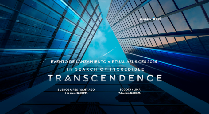 ASUS Anuncia su evento virtual para CES 2024In Search of Incredible: Transcendence