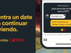 Bumble y Netflix quieren ayudarte a encontrar un date para continuar viendo las mejores series y películas.
