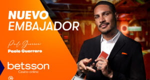 Paolo Guerrero es el nuevo embajador global de Casino de Betsson