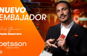 Paolo Guerrero es el nuevo embajador global de Casino de Betsson
