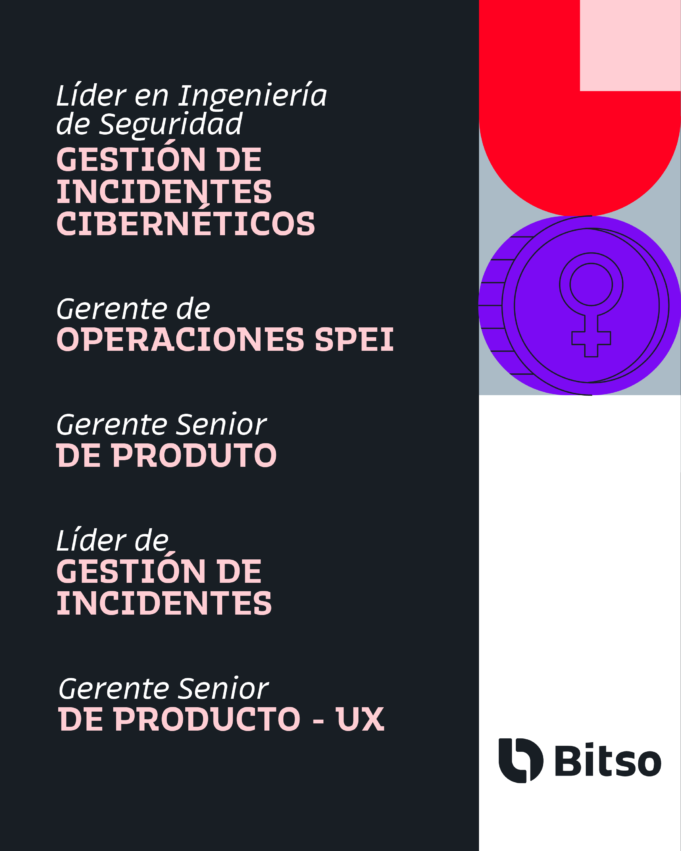 Bitso se compromete a tener 50% de mujeres en puestos de liderazgo en 2025