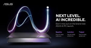ASUS anuncia el evento de lanzamiento Next Level. AI Incredible en el que presentará su primera PC ASUS AI de nueva generación