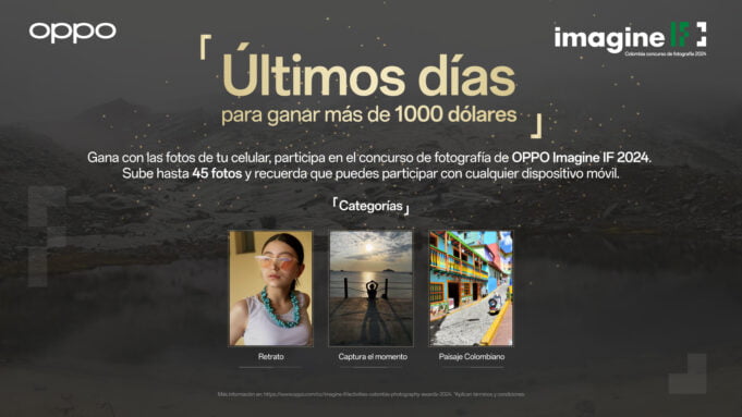 Últimos días para participar en el concurso de fotografía Imagine IF 2024 de OPPO