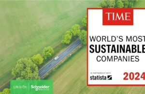 Schneider Electric fue nombrada la empresa más sostenible del mundo por la revista Time y Statista