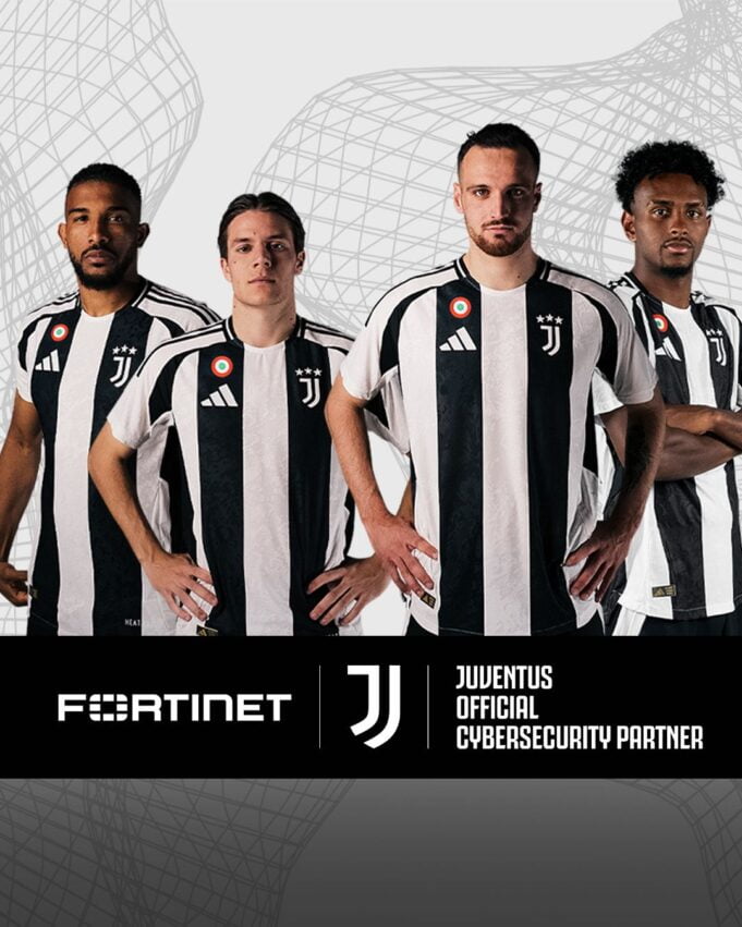 El club de fútbol Juventus anuncia a Fortinet como su socio oficial de ciberseguridad