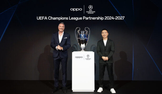OPPO renueva su alianza con la UEFA por las próximas tres temporadas