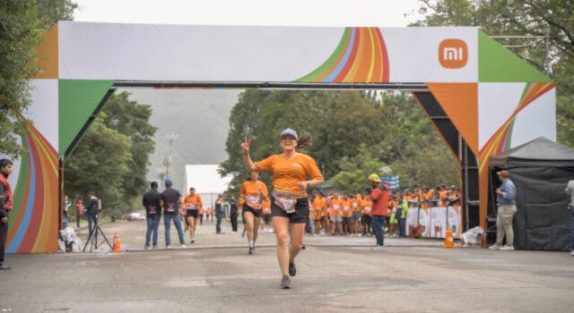 Más de 800 personas participaron en la carrera atlética de Xiaomi
