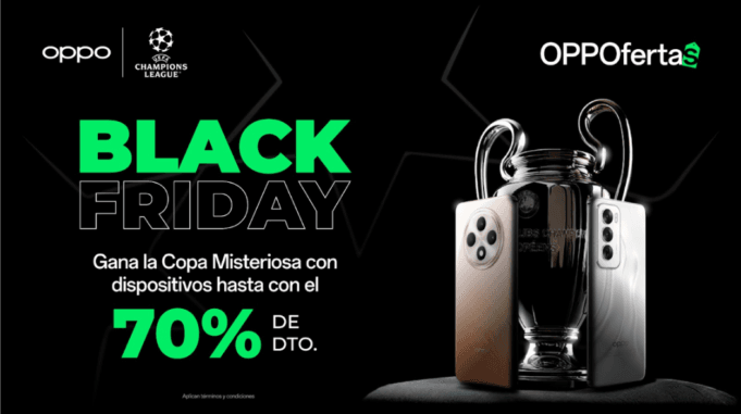 Cinco recomendaciones para aprovechar la tecnología de OPPO en este Black Friday