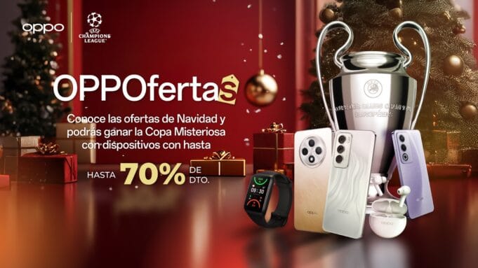 Descubra la magia de la Navidad con descuentos de hasta el 70% de OPPO
