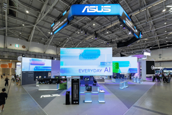 ASUS lleva la IA a todas partes con innovaciones increíbles en su stand de Computex 2025