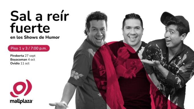 Mallplaza trae por primera vez “show de humor en vivo” a sus cinco centros urbanos del país