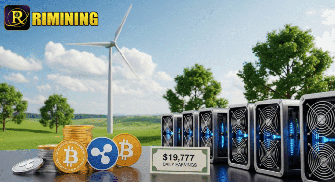 RI Mining lanza contratos de minería en la nube ecológica de XRP y BTC, ganando fácilmente hasta 19.777 USD al día