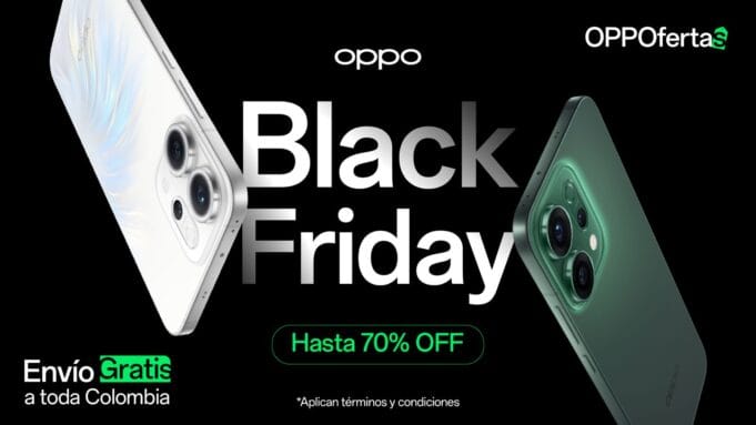 OPPOfertas: la campaña de Black Friday de OPPO con descuentos de hasta el 70%