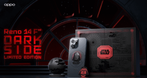 Únete a la Fuerza: OPPO lanza al Reno14 F 5G Edición Limitada Lado Oscuro, exclusivamente en Latinoamérica