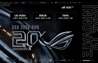 ASUS Republic of Gamers anuncia el evento virtual CES 2026 ROG — Dare to Innovate