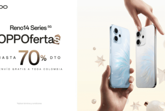 Regala tecnología esta Navidad: OPPO lanza descuentos exclusivos en Colombia