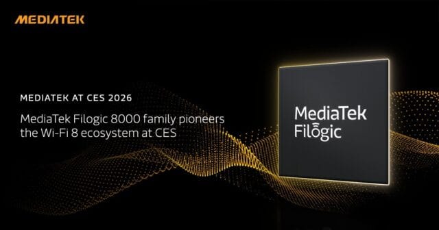 La familia MediaTek Filogic 8000 lidera el ecosistema Wi-Fi 8 en CES 2026
