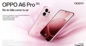 Llega a Colombia el OPPO A6 Pro 5G, un smartphone diseñado para durar con batería de larga duración y resistencia de grado militar