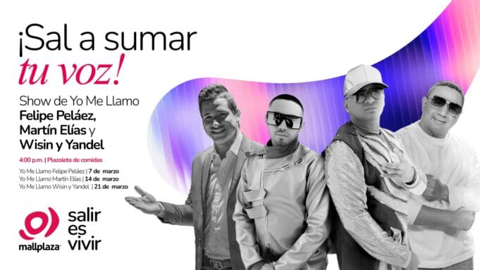 Mallplaza presenta una temporada de conciertos con estrellas de yo me llamo