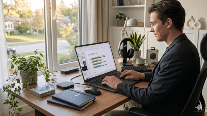 Home office en evolución: cómo han cambiado los equipos para una jornada laboral más productiva
