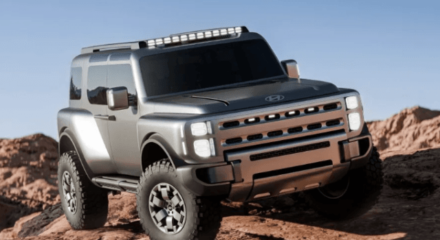El Hyundai Boulder Concept se destaca audazmente en Nueva York en un sorprendente estreno mundial