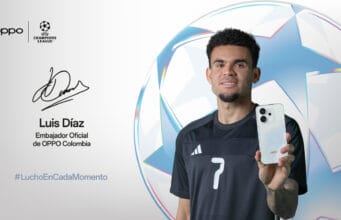 OPPO anuncia a Luis Díaz como embajador de marca en Colombia, marcando un nuevo capítulo de liderazgo e innovación en el país