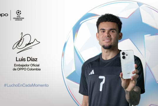 OPPO anuncia a Luis Díaz como embajador de marca en Colombia, marcando un nuevo capítulo de liderazgo e innovación en el país