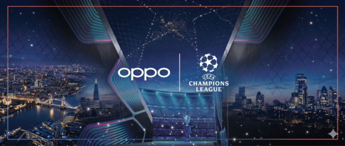 OPPO transmitirá la final de la UEFA Champions League en pantalla gigante en Bogotá