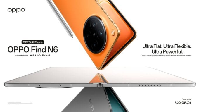 El OPPO Find N6 demuestra cómo los smartphones plegables están redefiniendo la productividad móvil