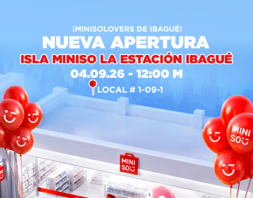 MINISO abre su segunda tienda en Ibagué y llega con un nuevo formato al Centro Comercial La Estación