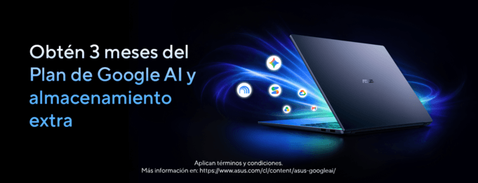 Desbloquea el potencial de Google AI con laptops ASUS seleccionadas